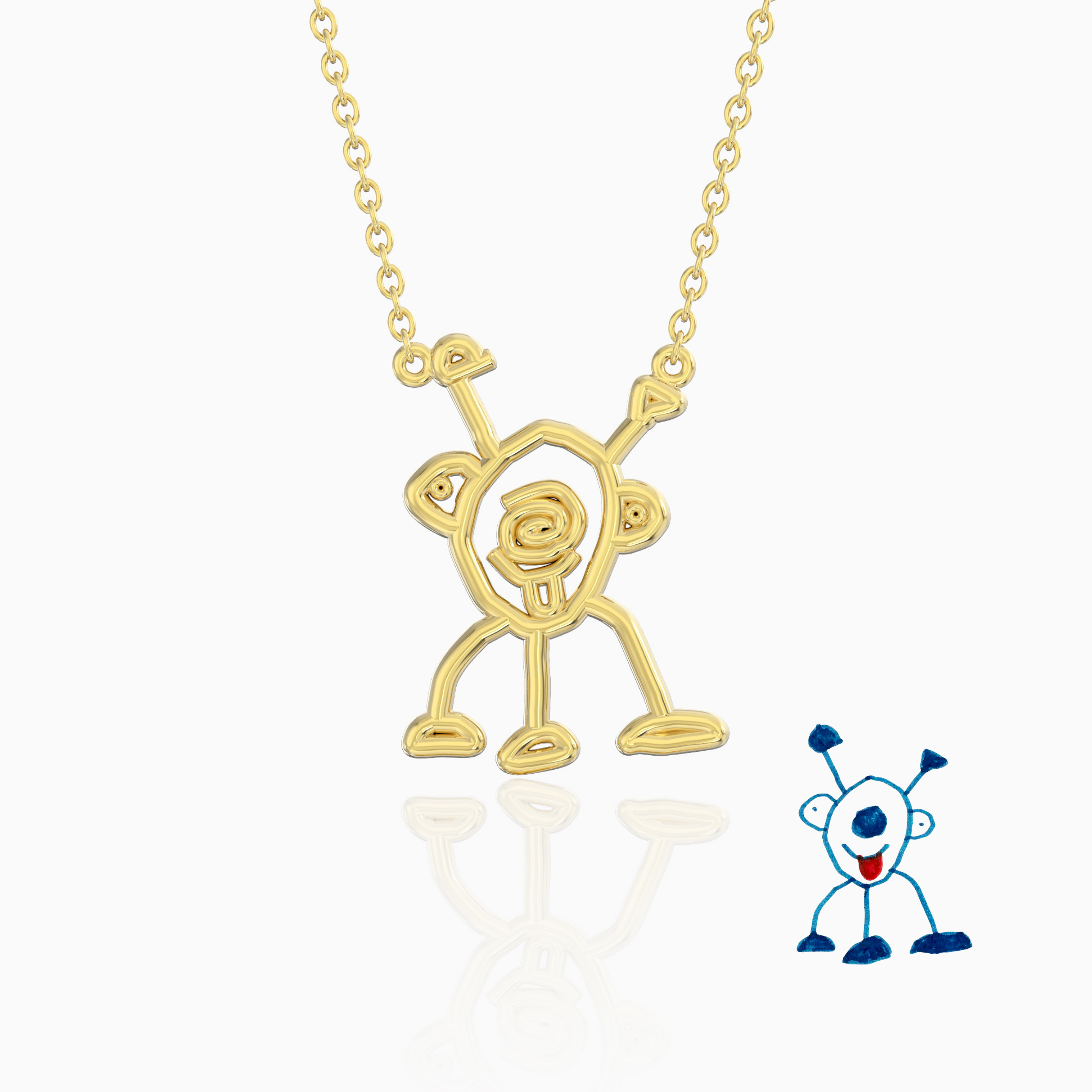 Kids 2025 drawing necklace
