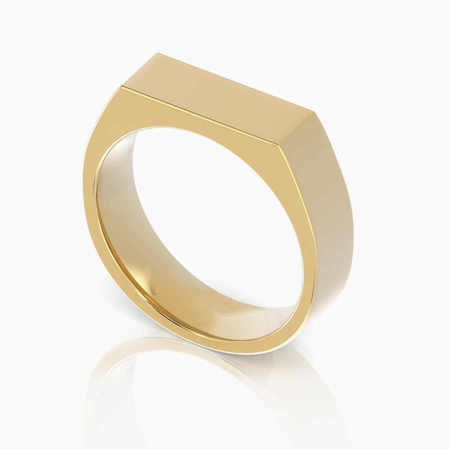 Bar Signet Ring