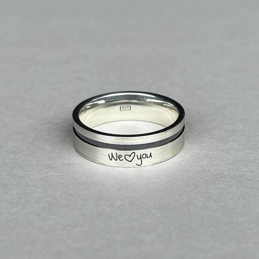 Chanelled Ring