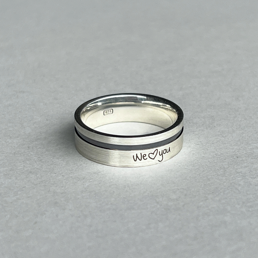 Chanelled Ring