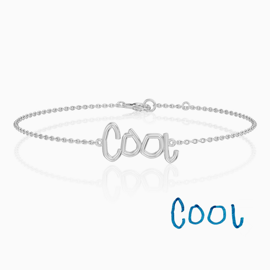 Custom Handwritten Bracelet | Silver