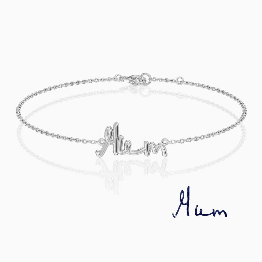 Custom Handwritten Bracelet | 9ct Gold