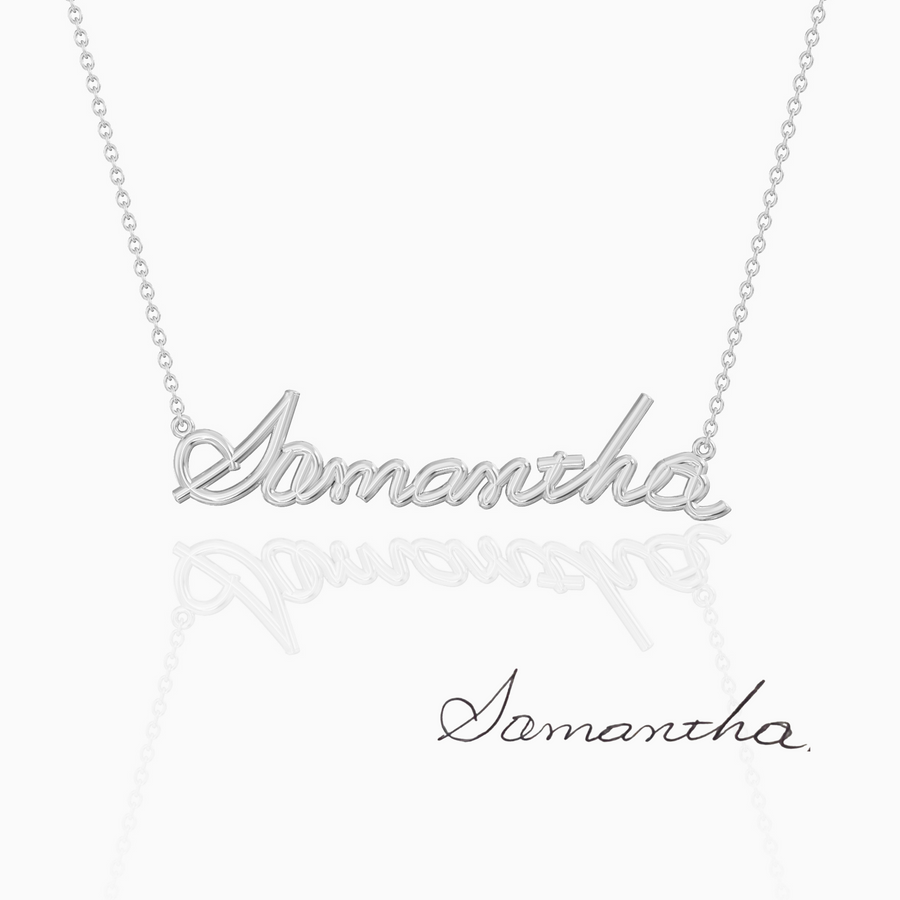 Custom Handwritten Necklace | 9ct Gold